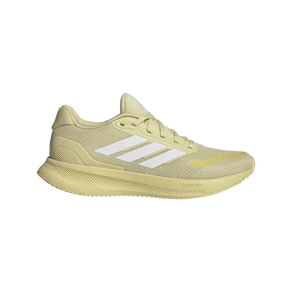 Adidas Runfalcon 5 W Tenis amarillo de mujer para correr