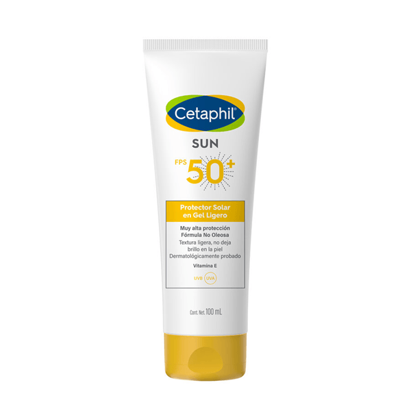 Protector Solar en Gel Ligero Cetaphil Sun FPS 50+ 100ml