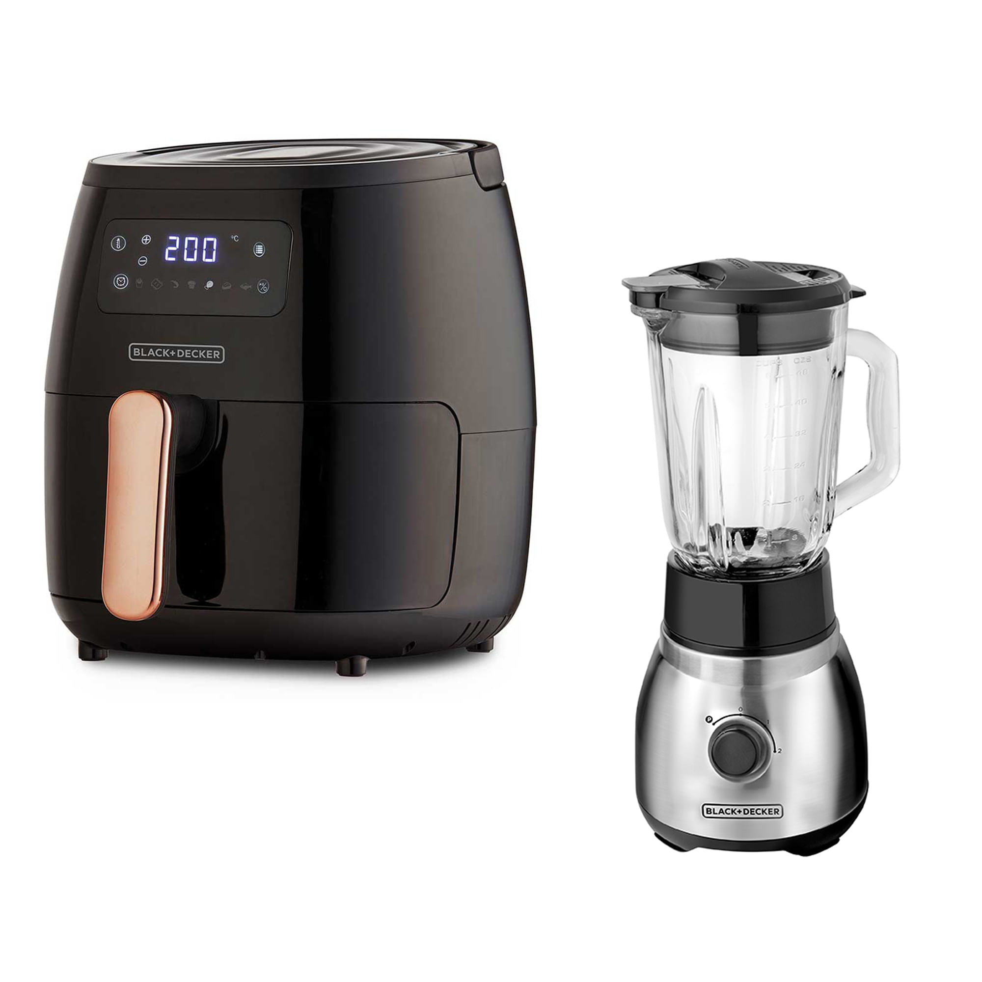 Combo cocina fácil Black+Decker Freidora + Licuadora