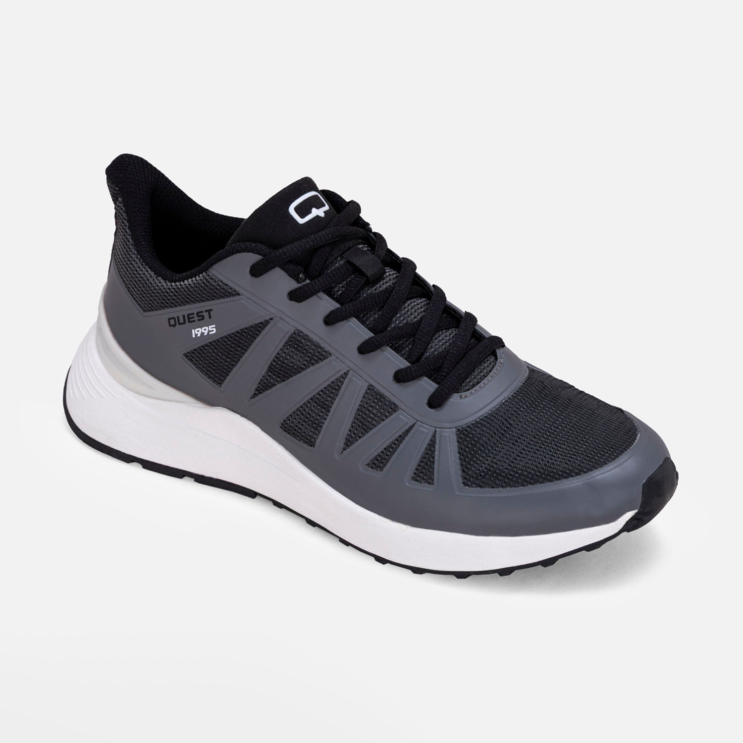 Zapatos Deportivo Color Gris Oscuro Para Hombre