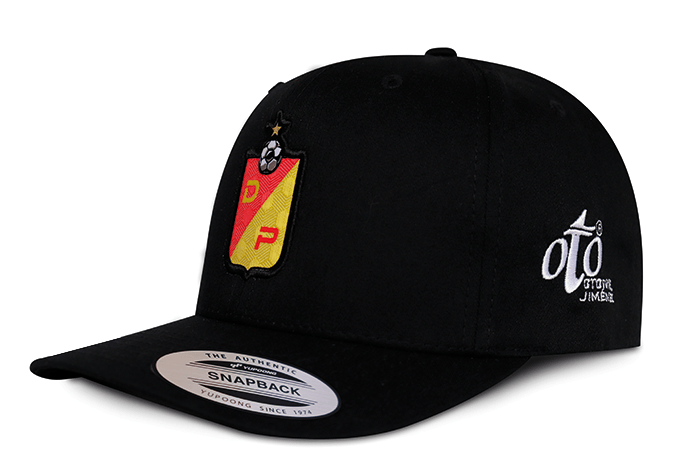 Gorra Deportivo Pereira Oficial OC Caps Flexfit premium Negra