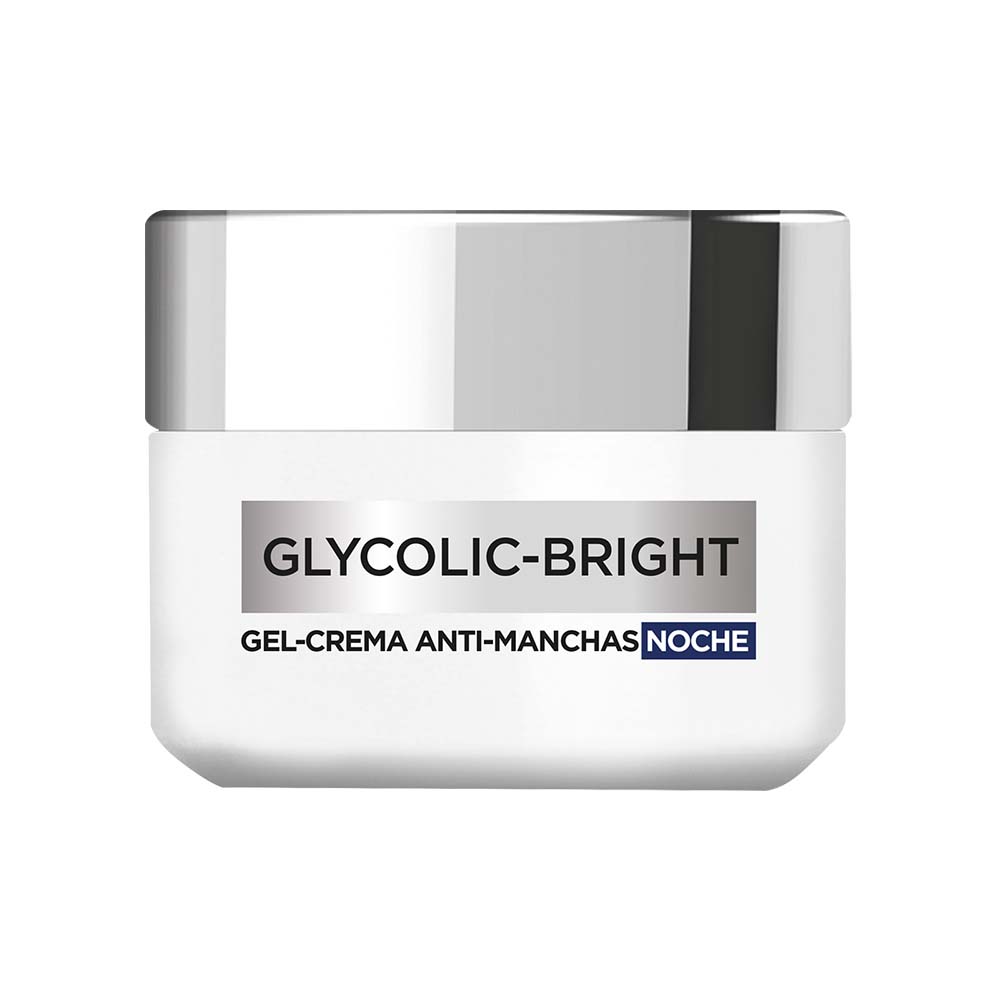 Crema Facial En Gel L'Oréal Paris Anti-Manchas Glycolic Bright Noche 50ml