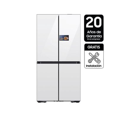 Nevecon SAMSUNG Tipo Europeo 658 Lts  255 Lts  RM90F66C1WCO Blanco