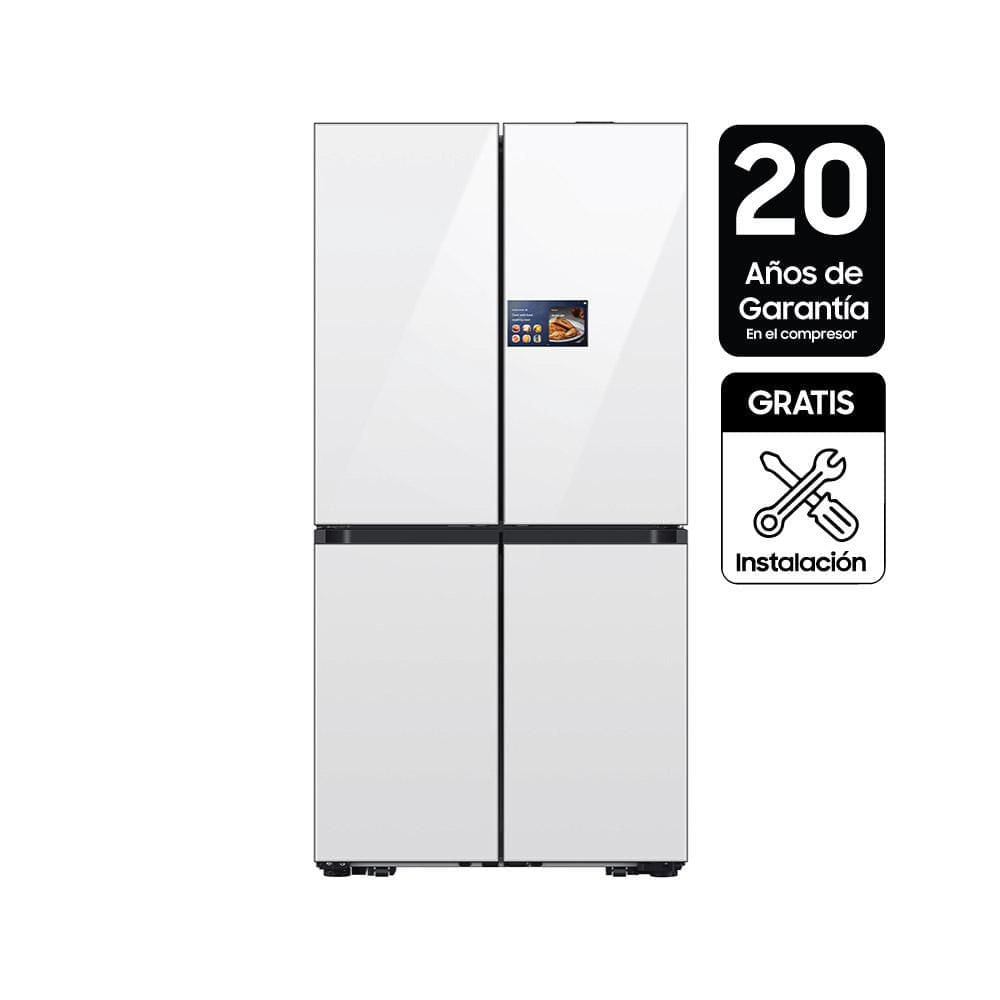 Nevecon SAMSUNG Tipo Europeo 658 Lts  255 Lts  RM90F66C1WCO Blanco