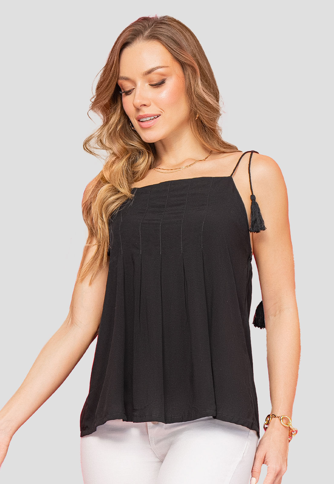 Blusa Mujer Negro Mp 107473