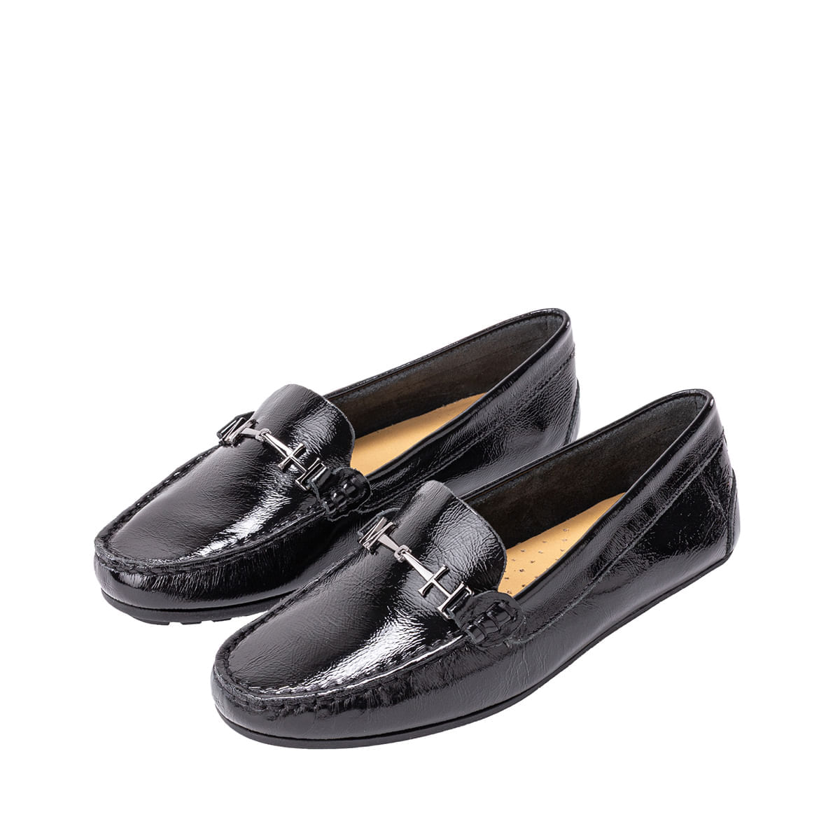 Mocasín Anahi Negro Charol MH Mocs