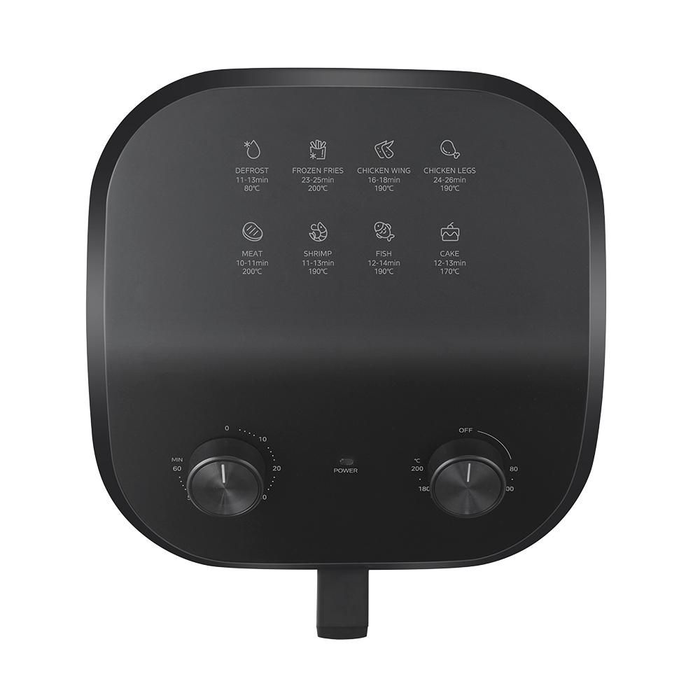 Freidora De Aire MIDEA 4.5 L Freidora de aire Negro MAF45WMCSK