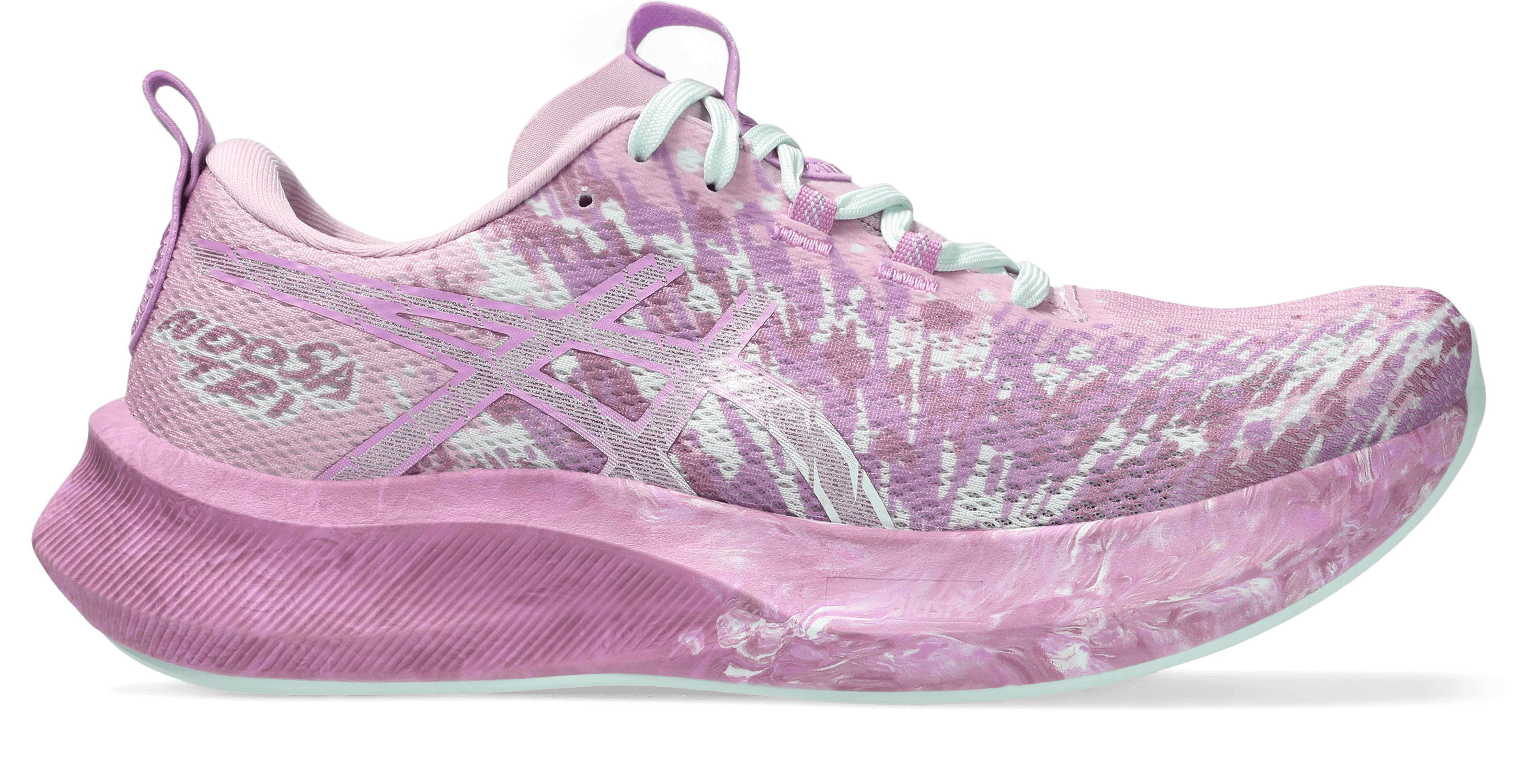 Asics Noosa Tri 16 Tenis amarillo de mujer para correr