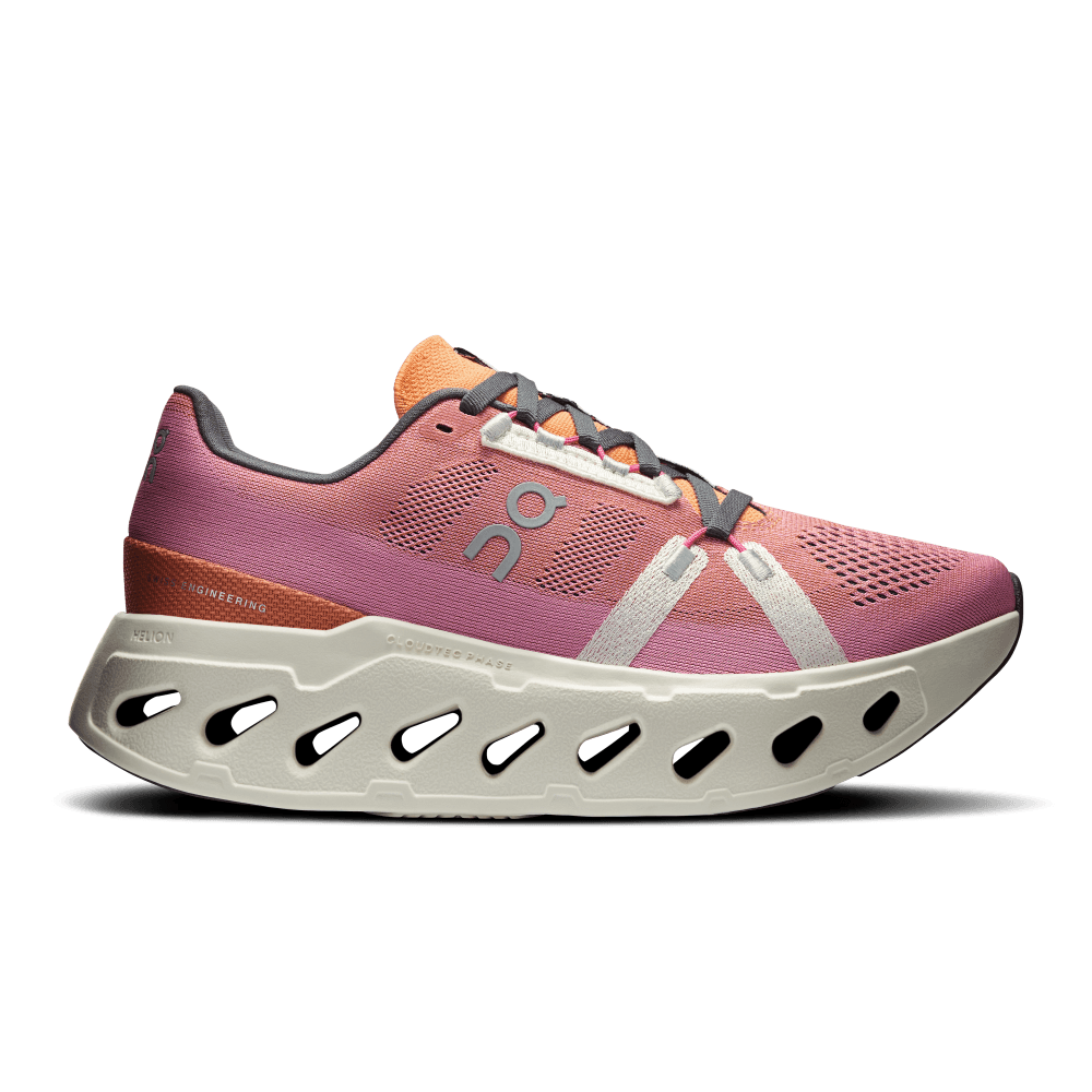 On Cloudeclipse Tenis naranja de mujer para correr