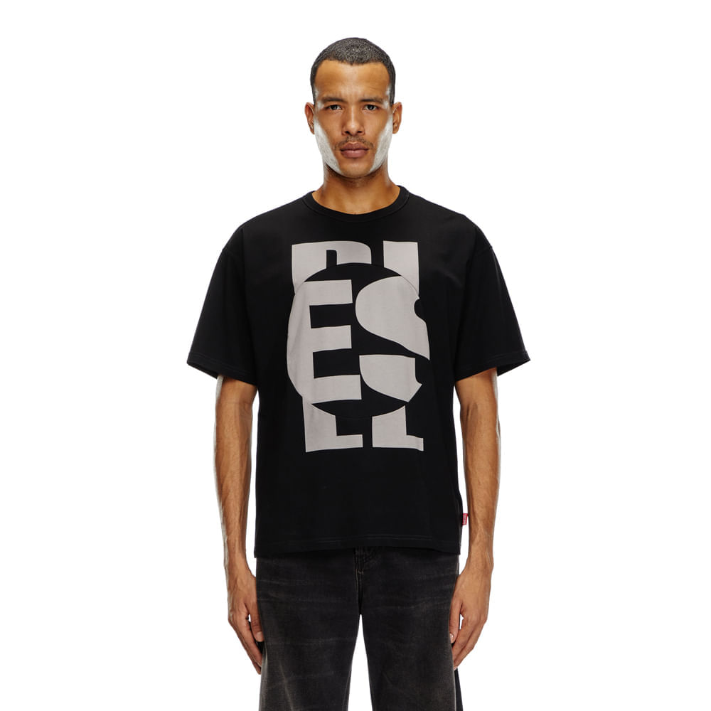 Camiseta Manga Corta Para Hombre T-Boxt-Circle Diesel