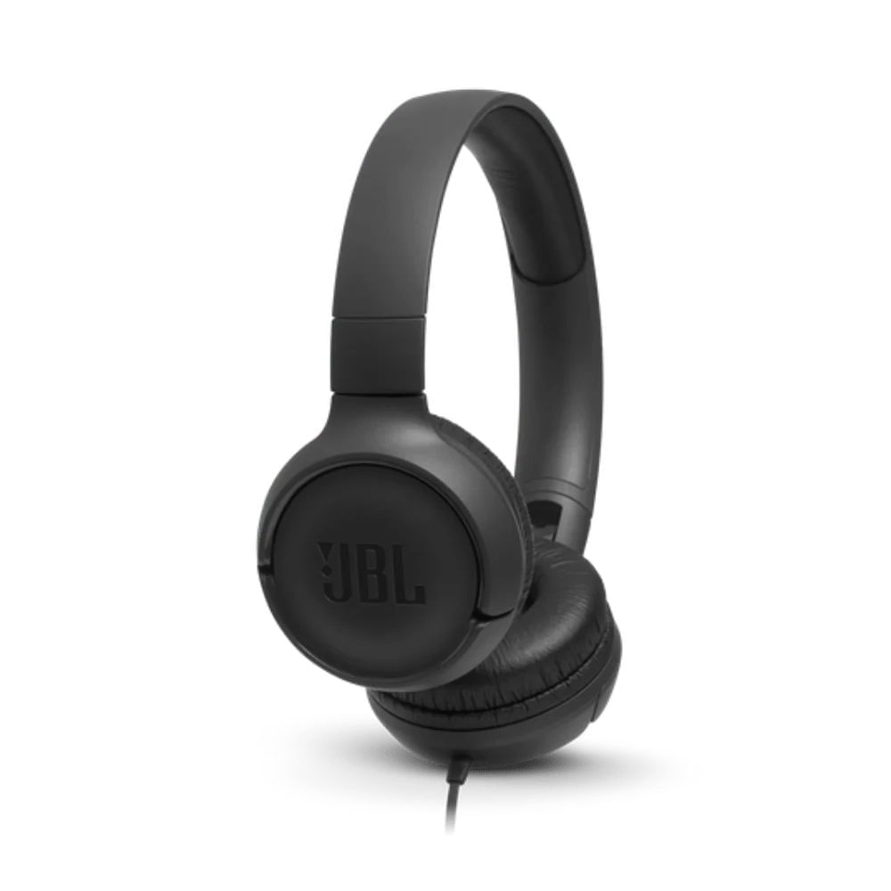 Audífonos de Diadema JBL Alámbricos On Ear T500 Negro