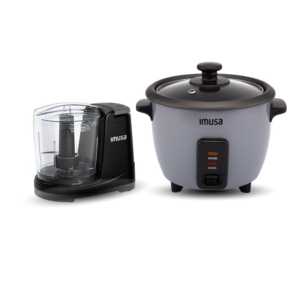 Arrocera 5 tazas +  powermax 0.7 Lt IMUSA 151439