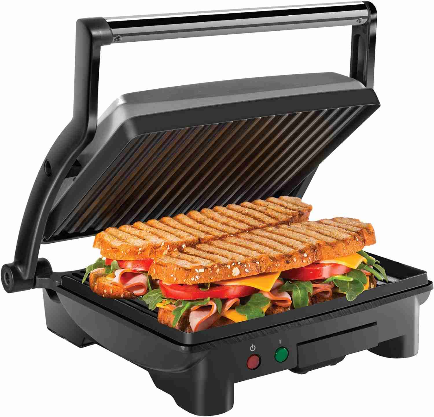 Chefman RJ02-180 Parrilla, Prensa Panini Grill y Gourmet Sandwich Maker