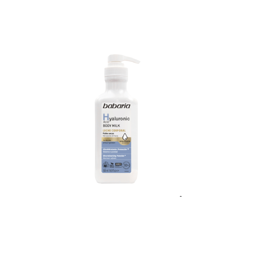 Crema Corporal Babaria Body Milk Piel Seca X 500ml