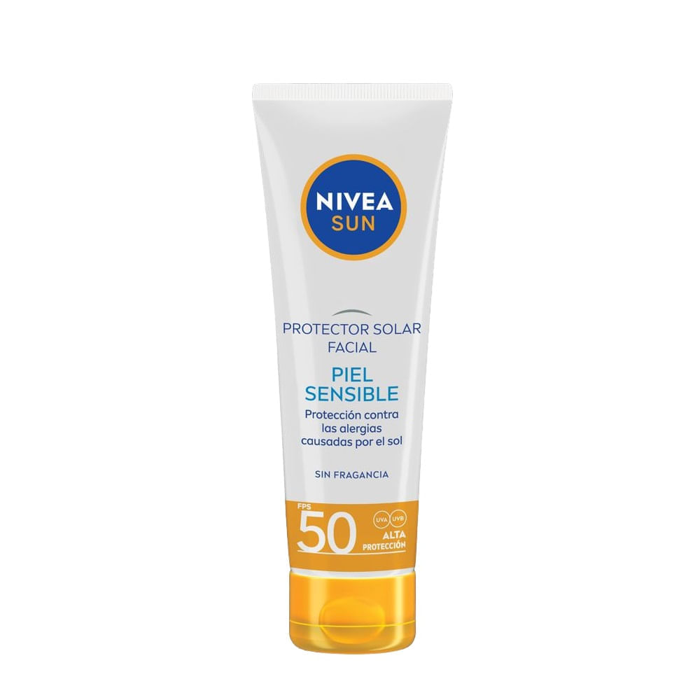Protector Solar Nivea Sun Piel Sensible Fps50 X 50ml
