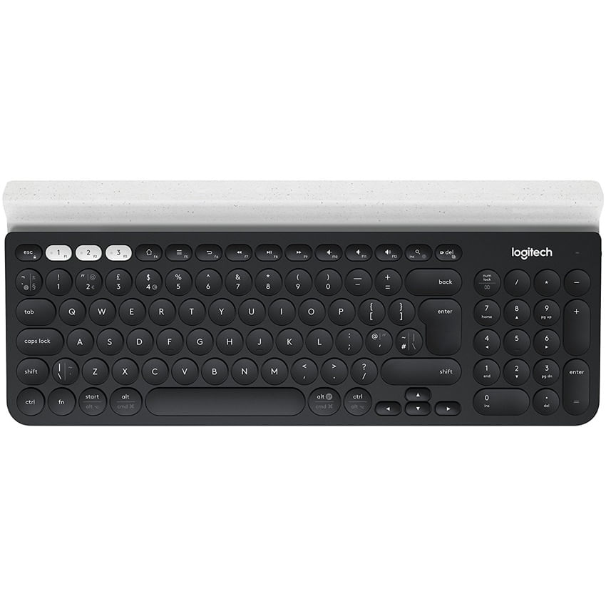 Teclado Multi-dispositivo Logitech K780 · Bluetooth  2.4GHz