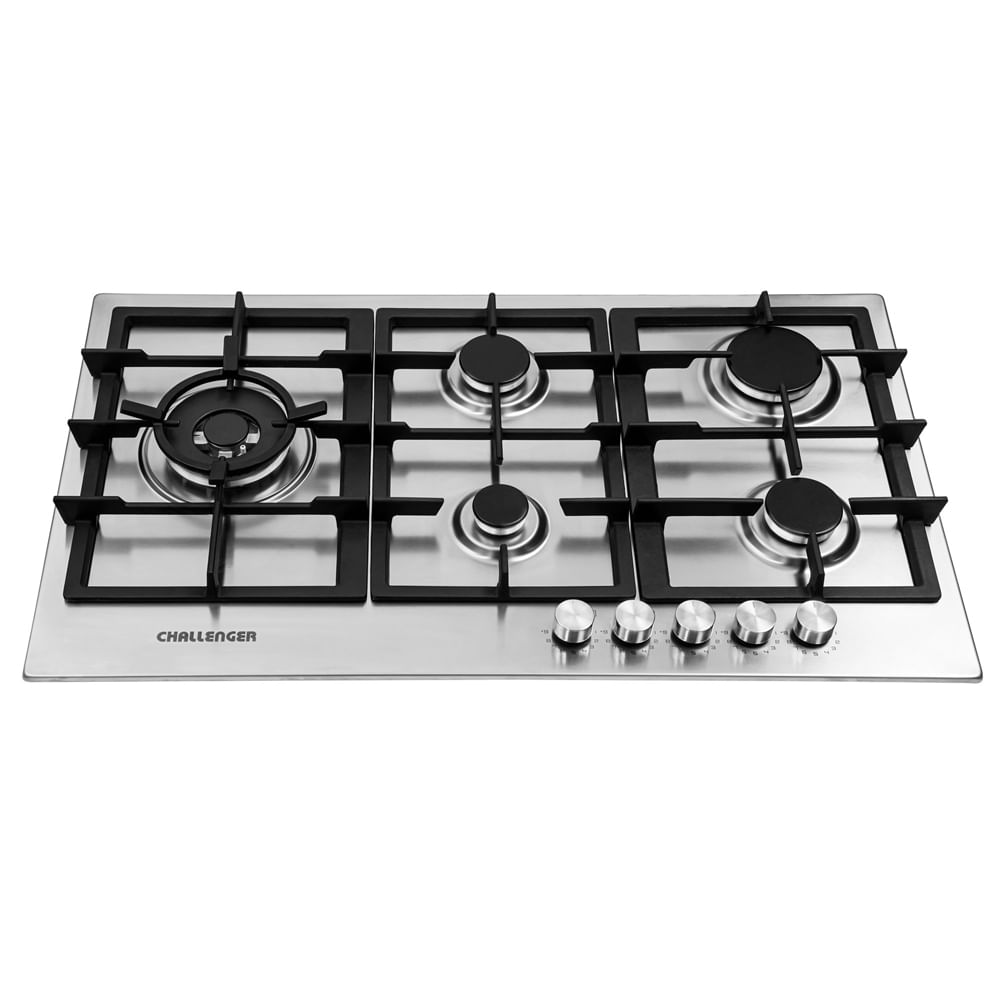 Estufa de Empotrar en Acero Inox 5 puestos SV 6886 EI