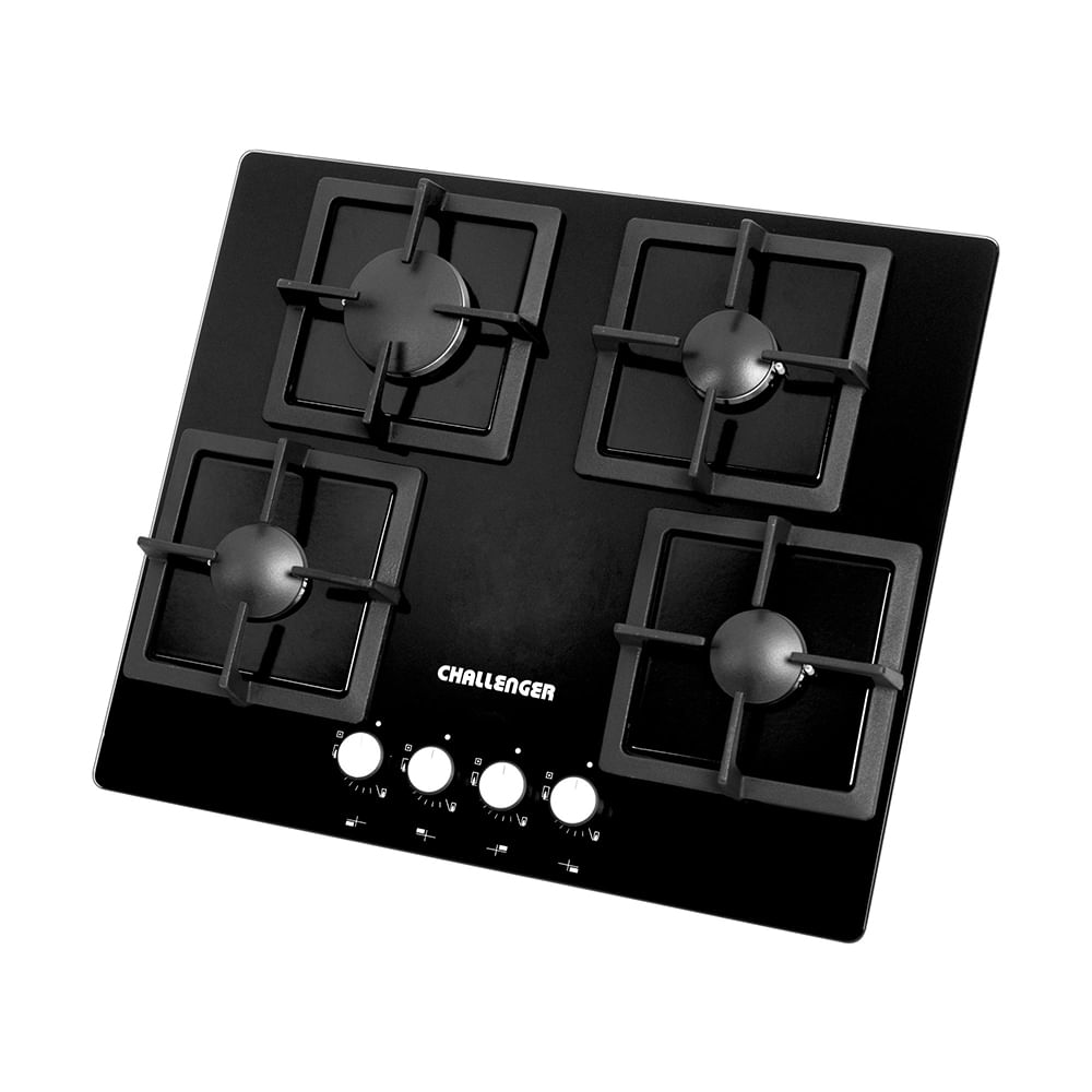 Estufa de Empotrar en Vidrio Templado 4 puestos SQ 6762 AE