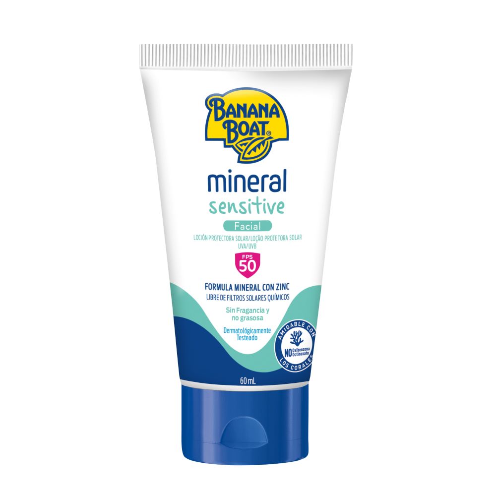 Protector Solar Banana Boat Mineral Fps 50 X 60ml