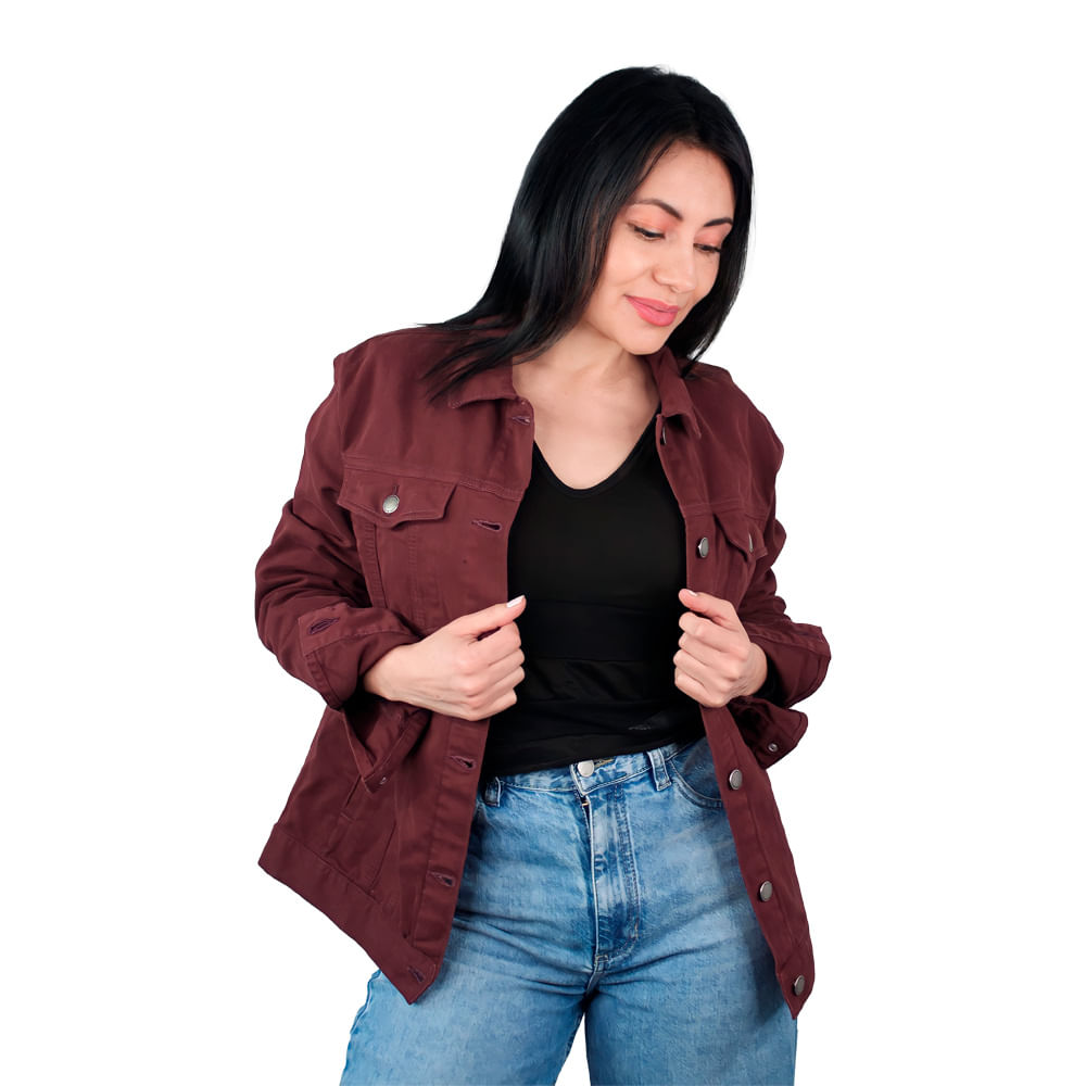Chaqueta En Dril Mujer Clásica Lec Lee