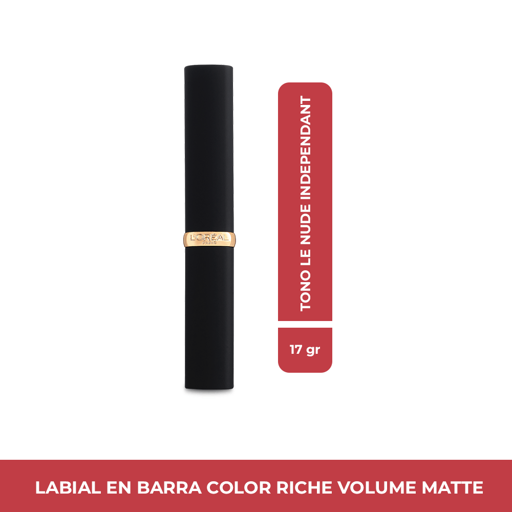 Labial Loreal Paris Nude Independant 123