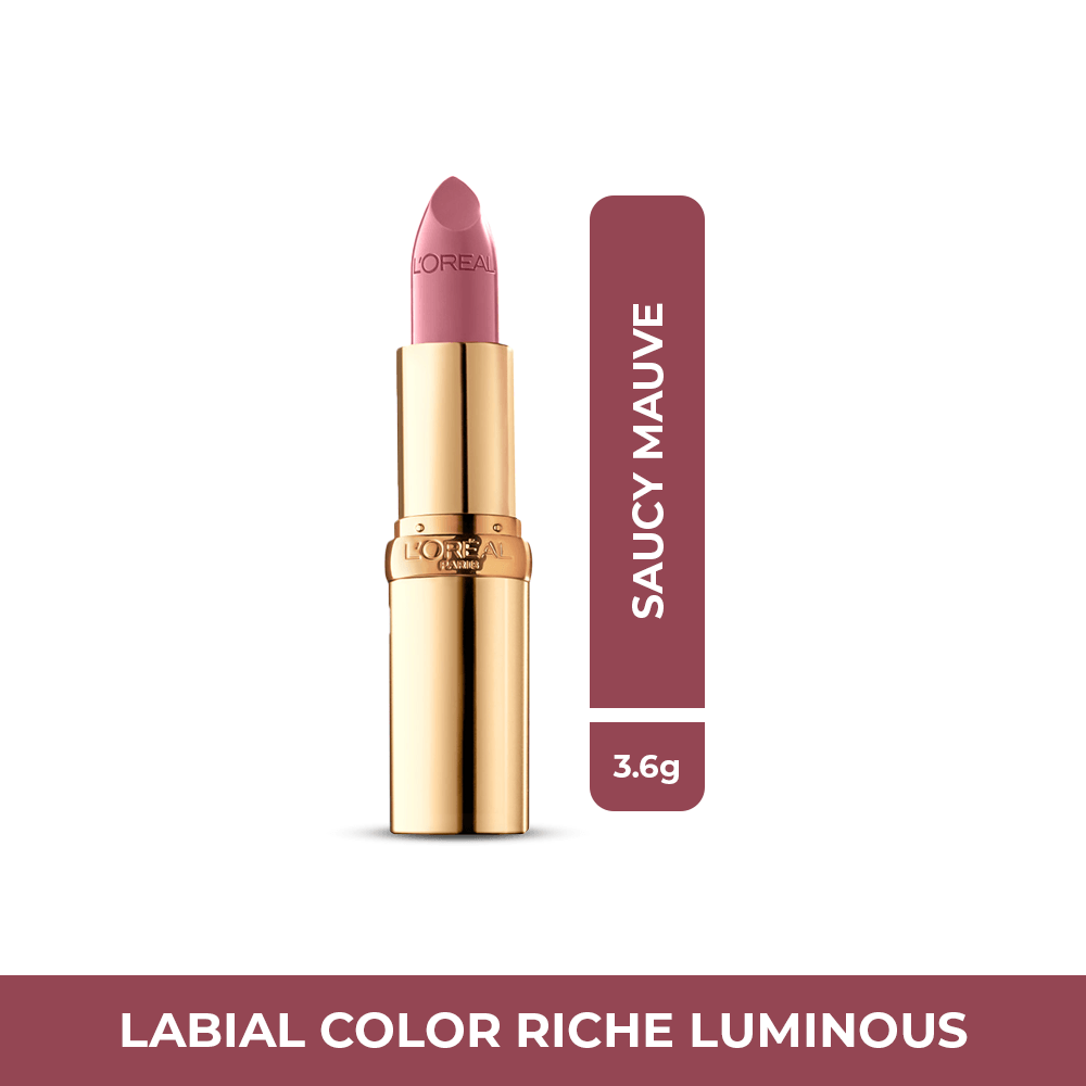 Labial Loreal Paris Saucy Mauve