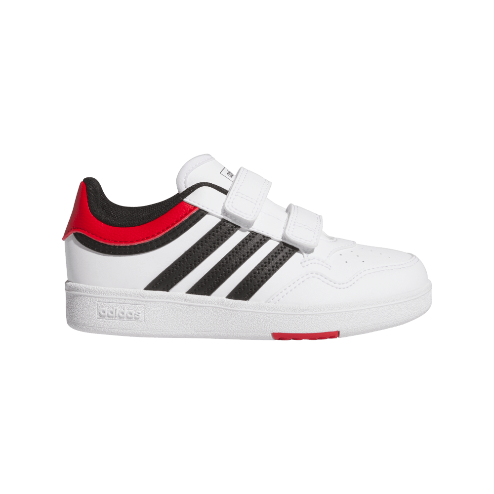 Adidas Hoops 4.0 Cf C Tenis blanco de niño para baloncesto
