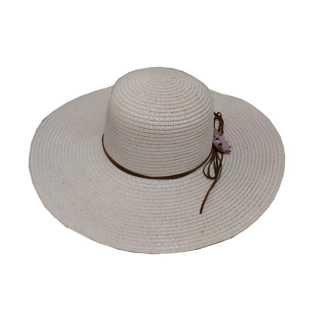 Sombrero Pava Mujer Sol Viaje Elegante Playa Gorro Protector