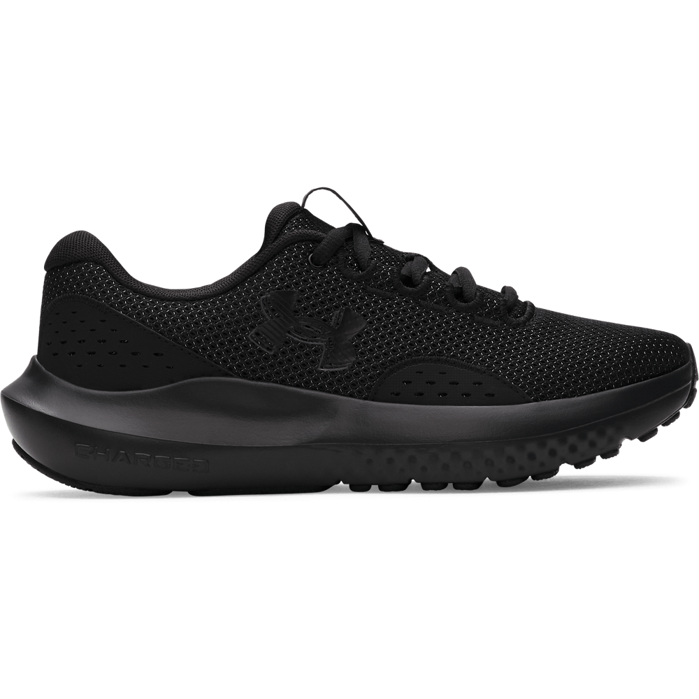 UA W Charged Surge 4 Tenis negro de mujer para correr