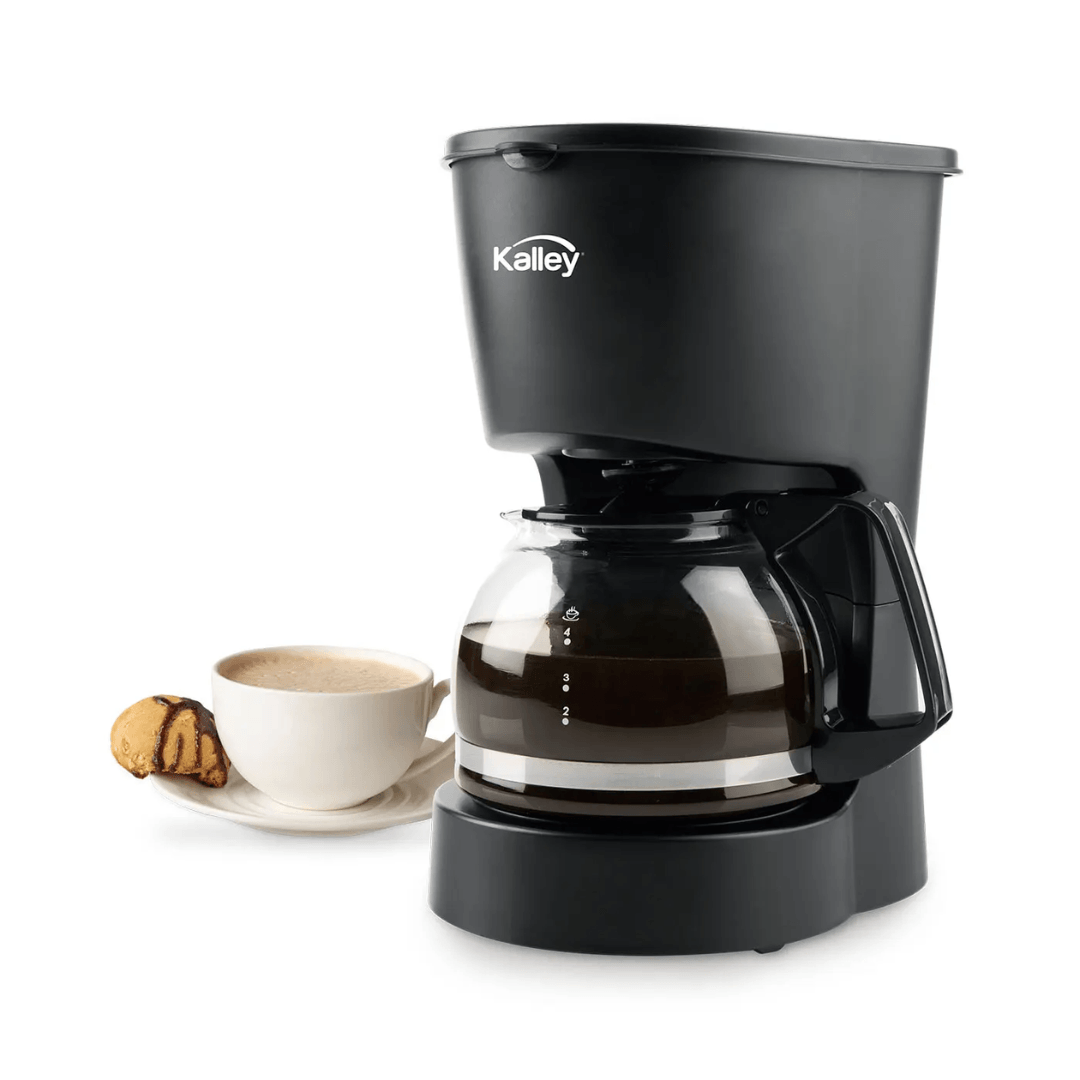 Cafetera Kalley 4 Tazas K-MCM4N Negro