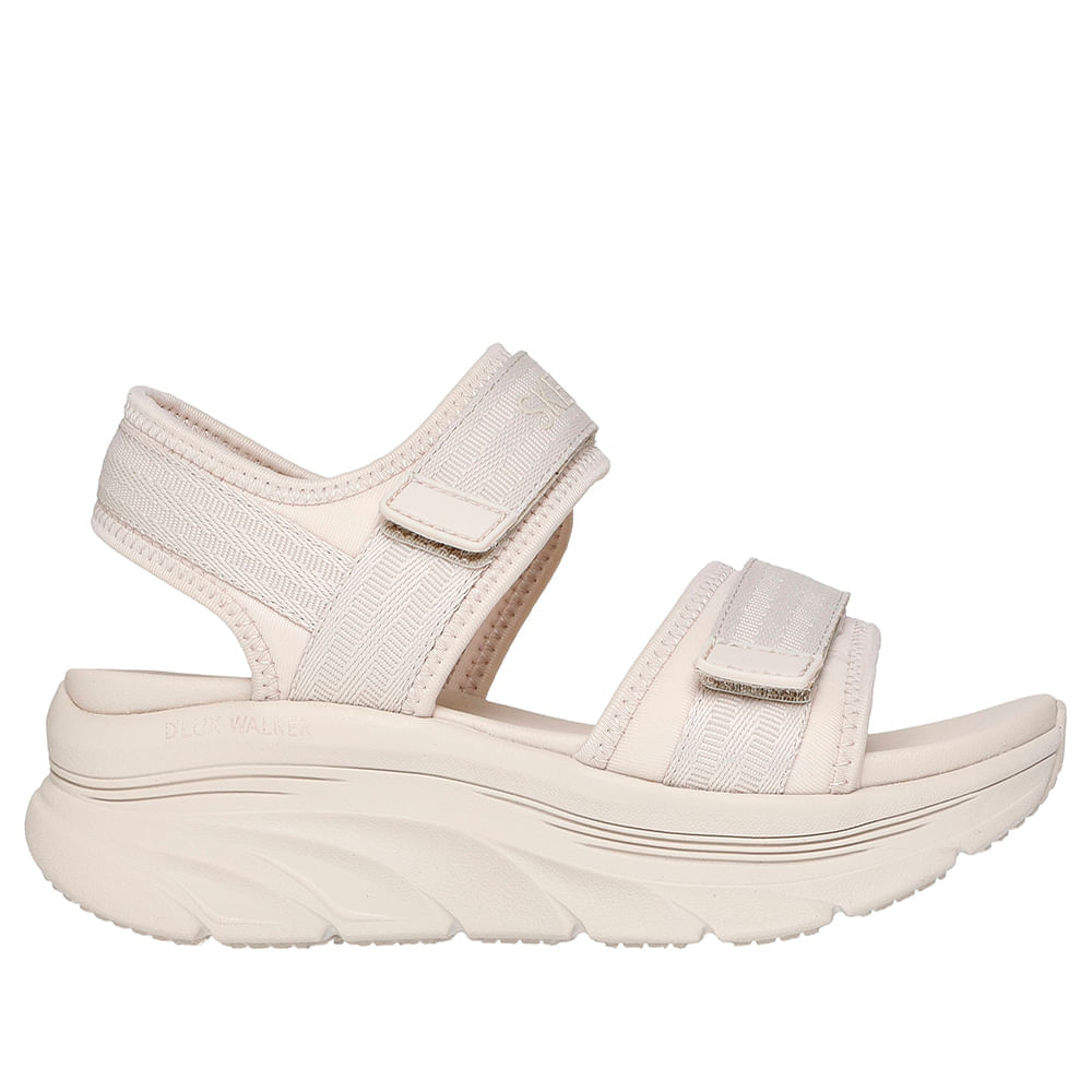 SANDALIAS SKECHERS MUJER 119823NAT D'LUX WALK