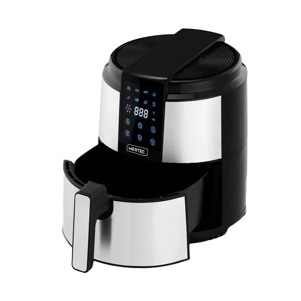 Freidora de Aire Digital 5 Litros Mertec Acero Inoxidable