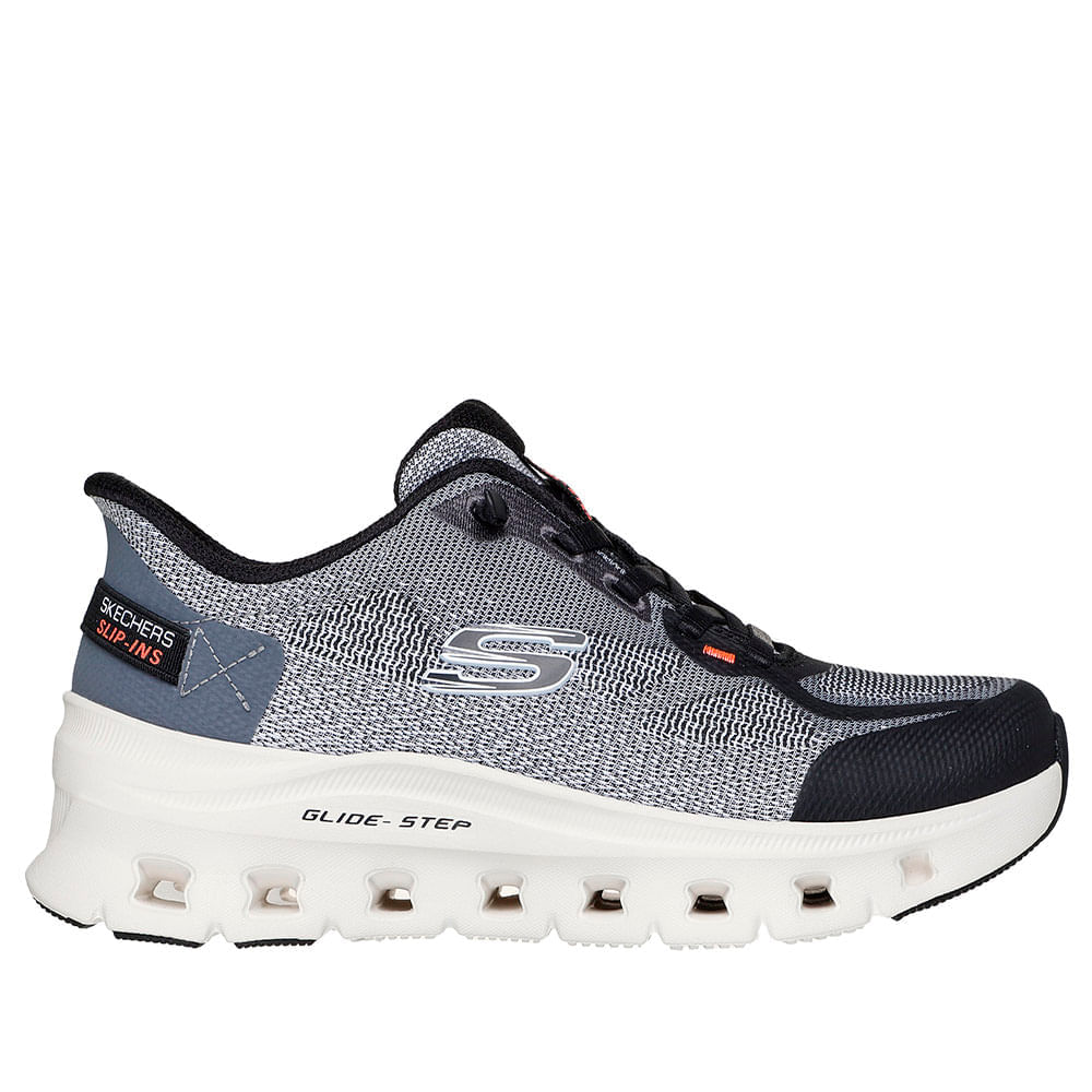 TENIS SKECHERS MUJER 150428BLK GLIDE STEP