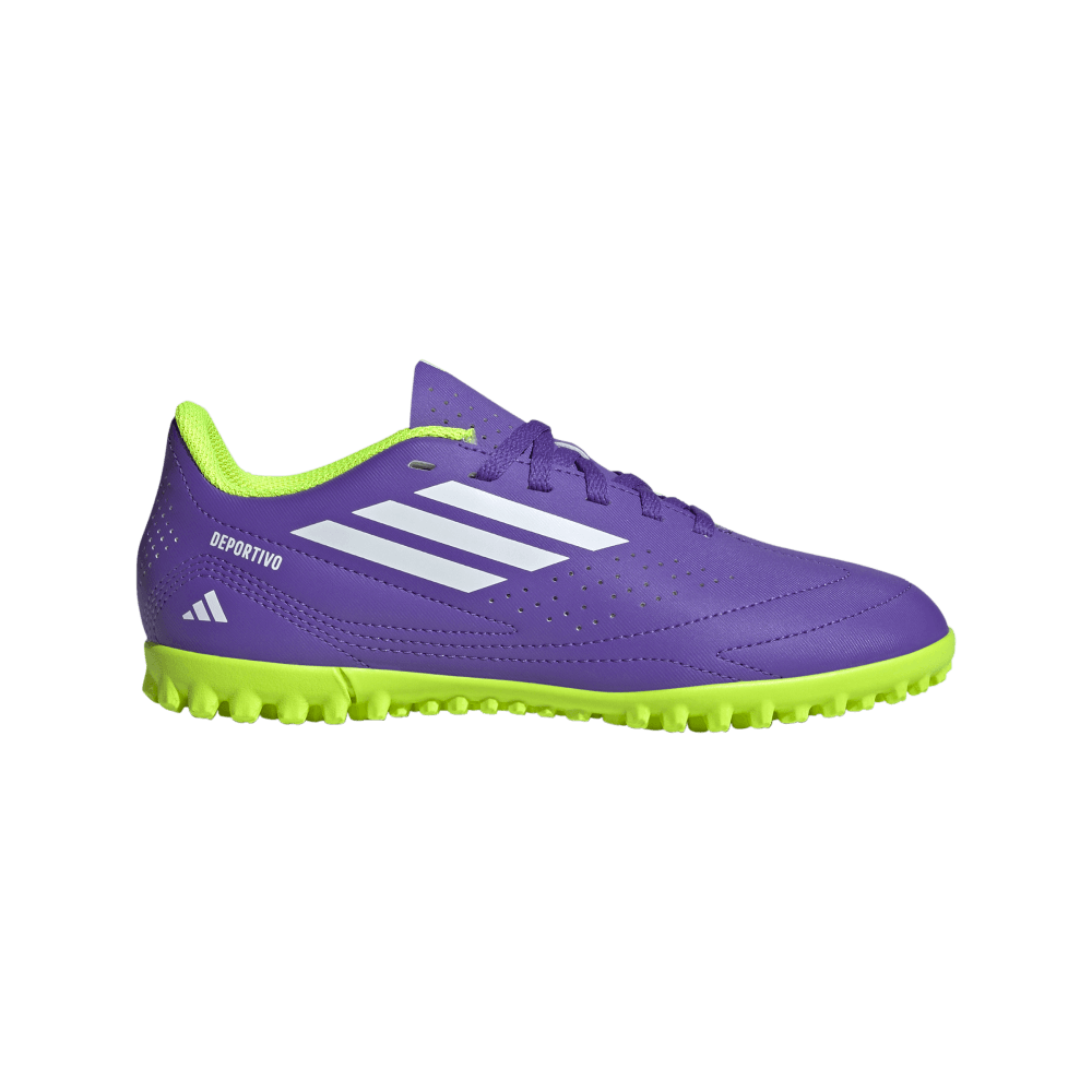 Adidas Guayos Deportivo Iii Pasto Sintetico Kid morado de niño para futbol