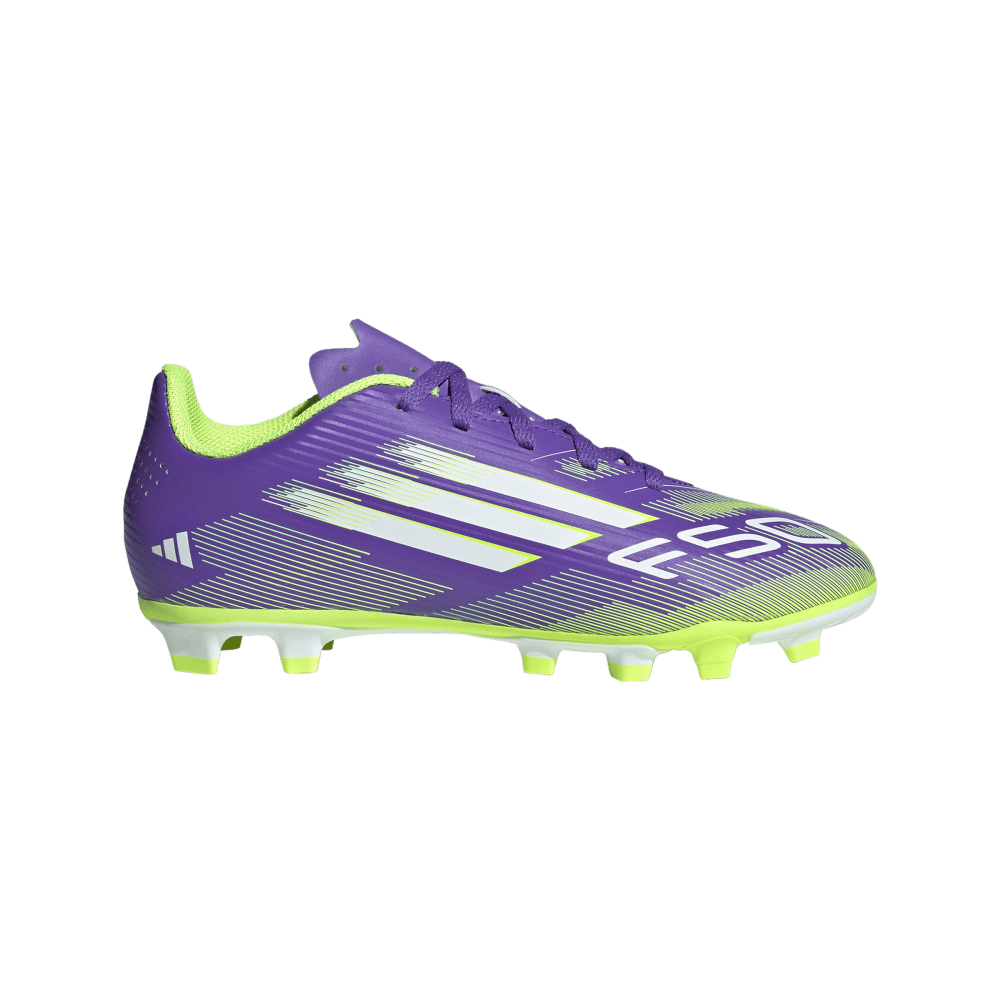 Adidas Guayos F50 Club De Ninos Para Terreno Fi morado de niño para futbol