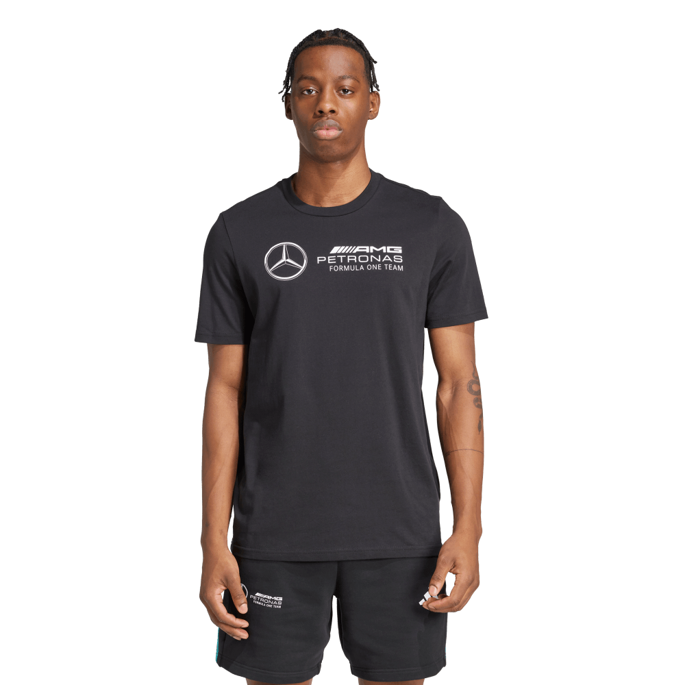 Adidas Camiseta Estampada Dna Mercedes - Amg Pe Manga Corta negro de hombre lifestyle
