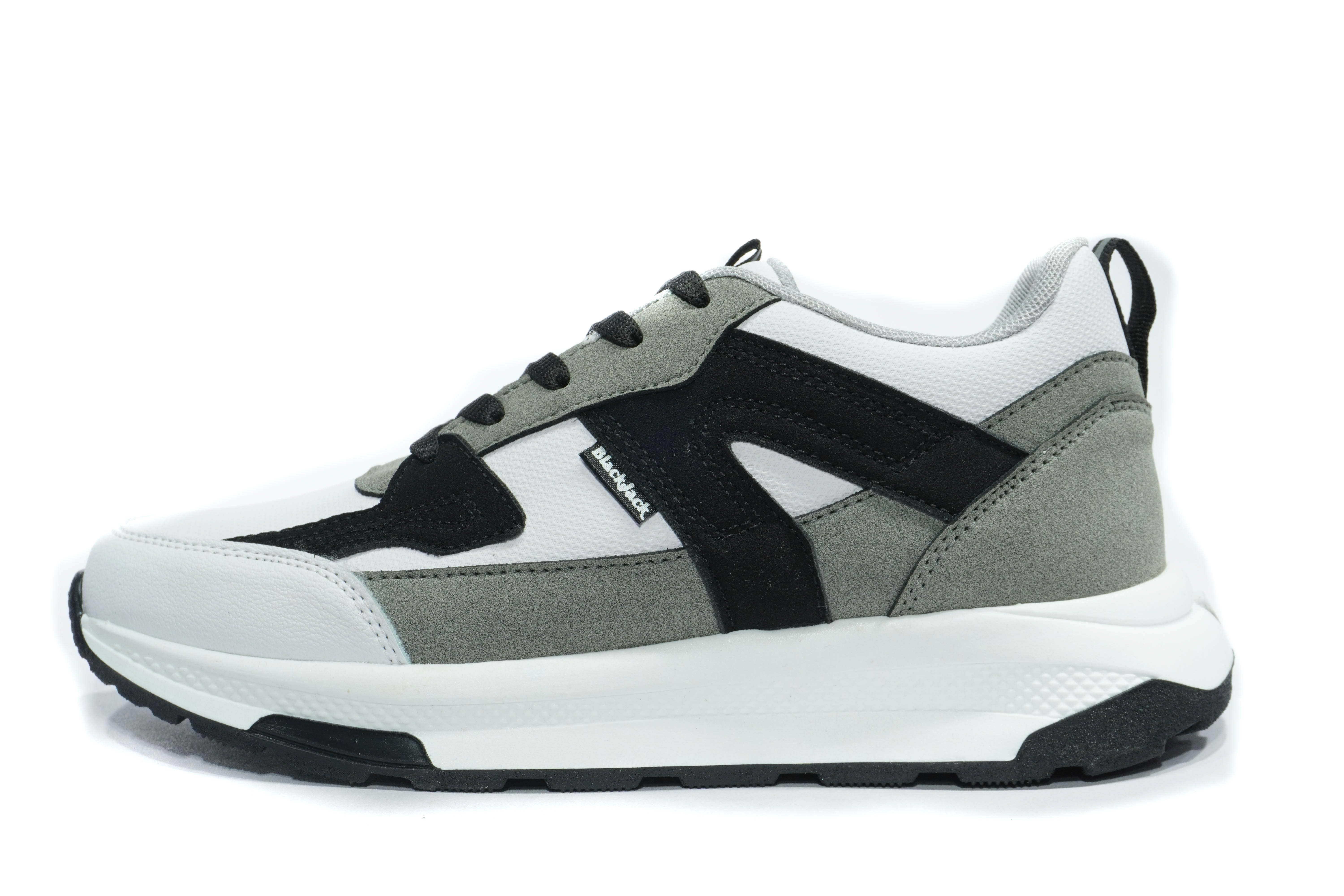 Zapato Hombre Casual -Herreros- Zenith Blanco Negro