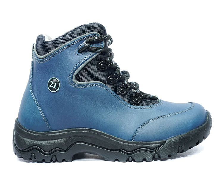 Bota Dama Outdoor -Herreros- Promo 77108 Azul (4)