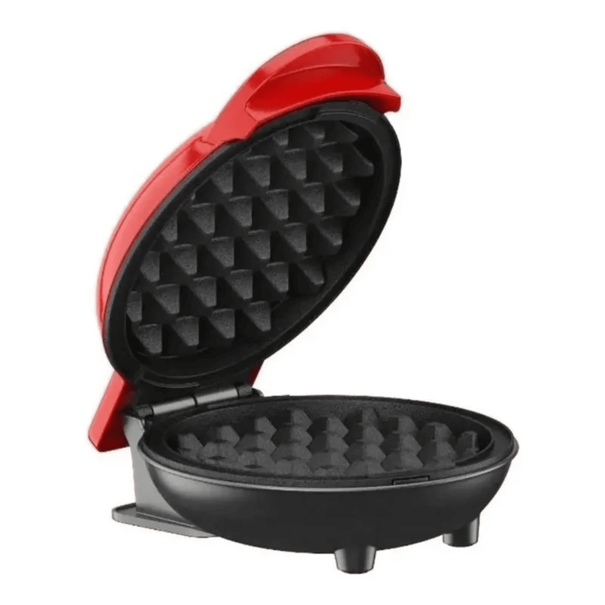 Mini Waflera Antiadherente F607 Roja