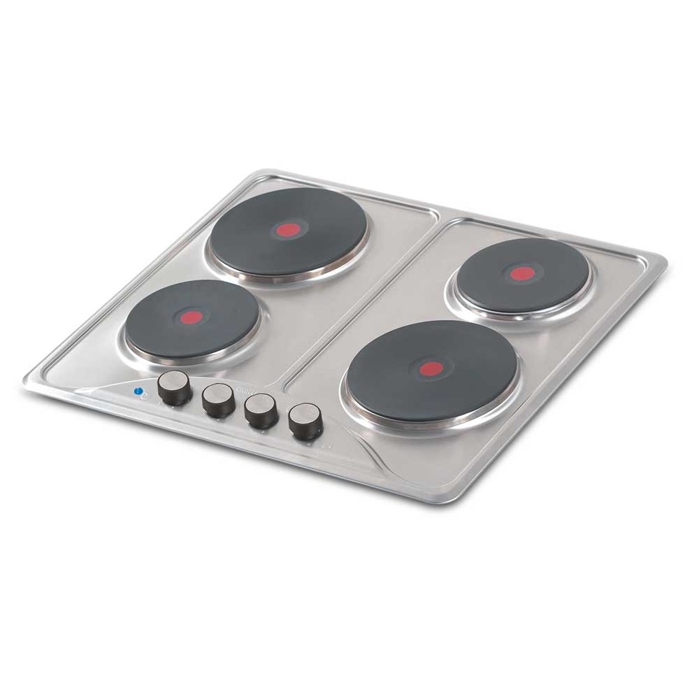 Estufa de Empotrar en Acero Inox 4 puestos SD 6104