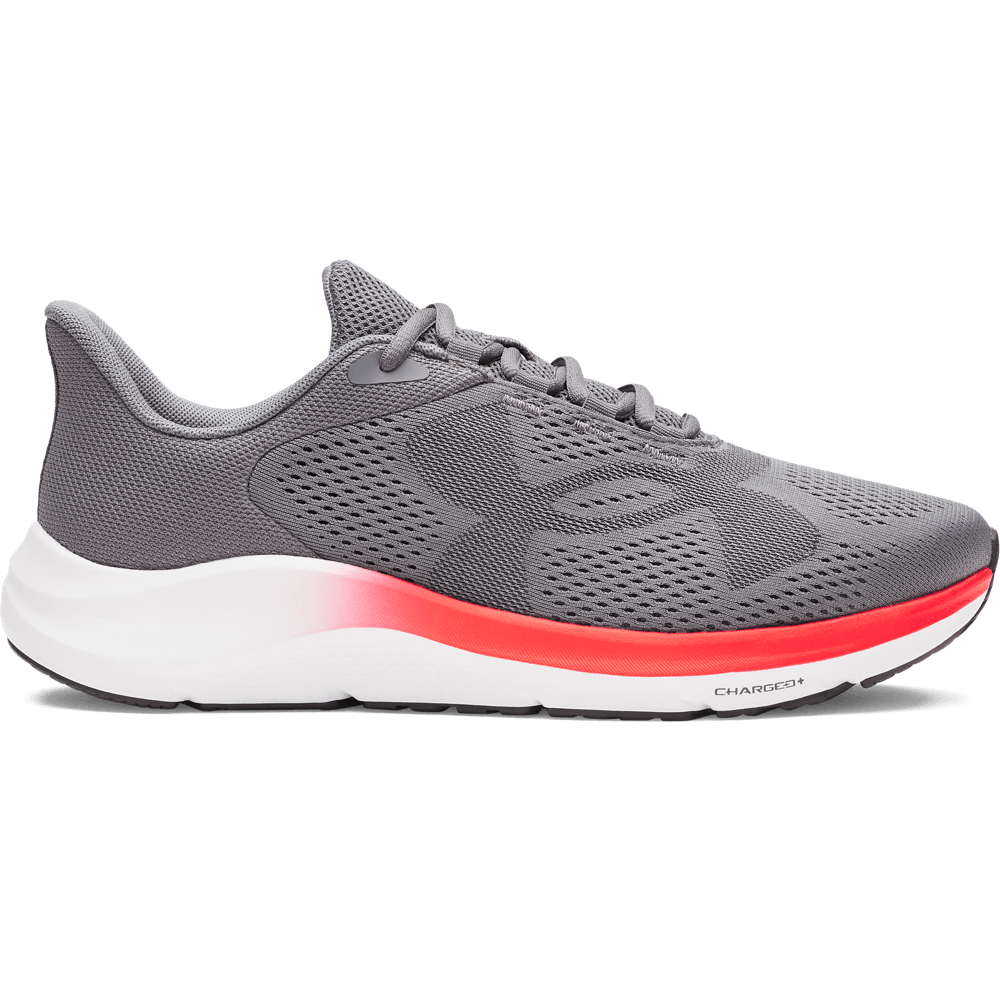 UA Charged Pursuit 4 Bl Tenis gris de hombre para correr