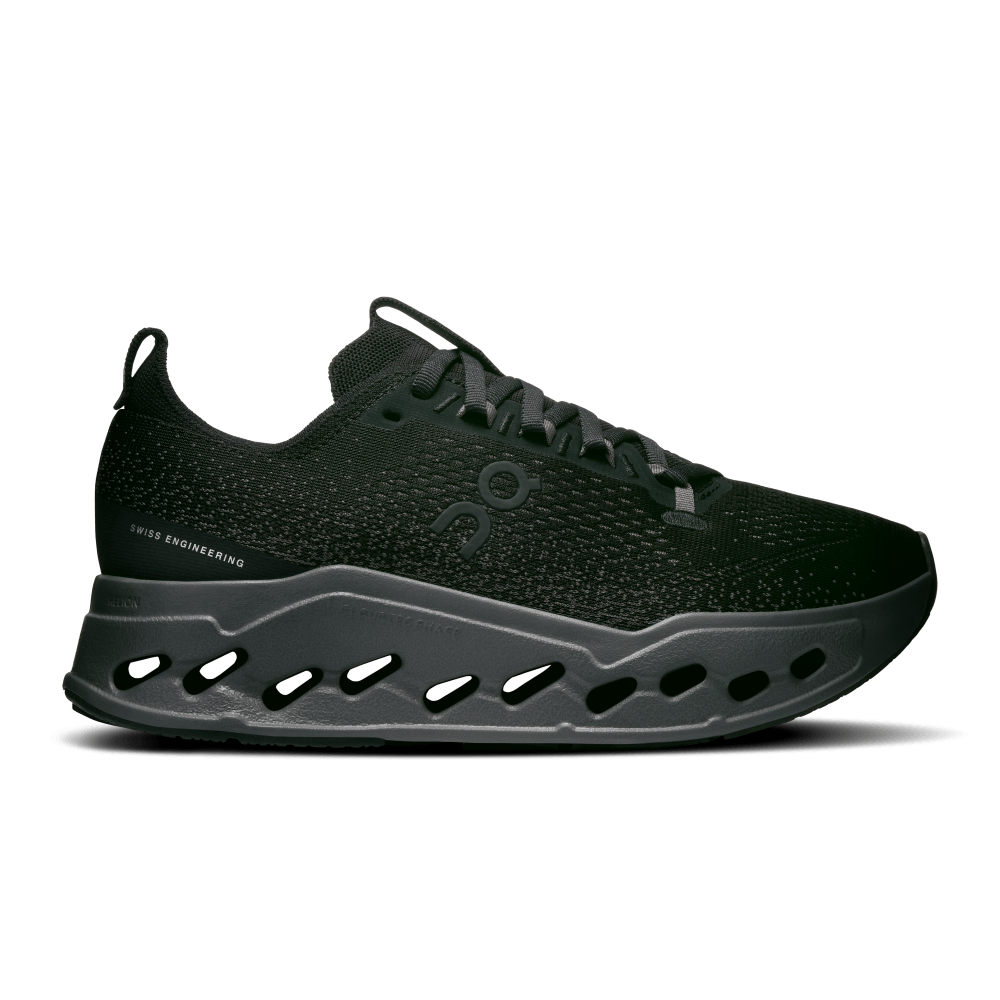 On Cloudsurfer Max Tenis negro de mujer para correr