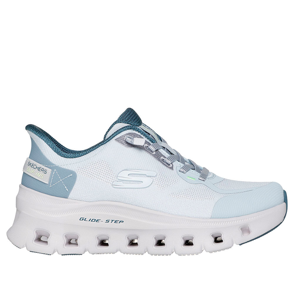 TENIS SKECHERS MUJER 150428BLMT GLIDE STE
