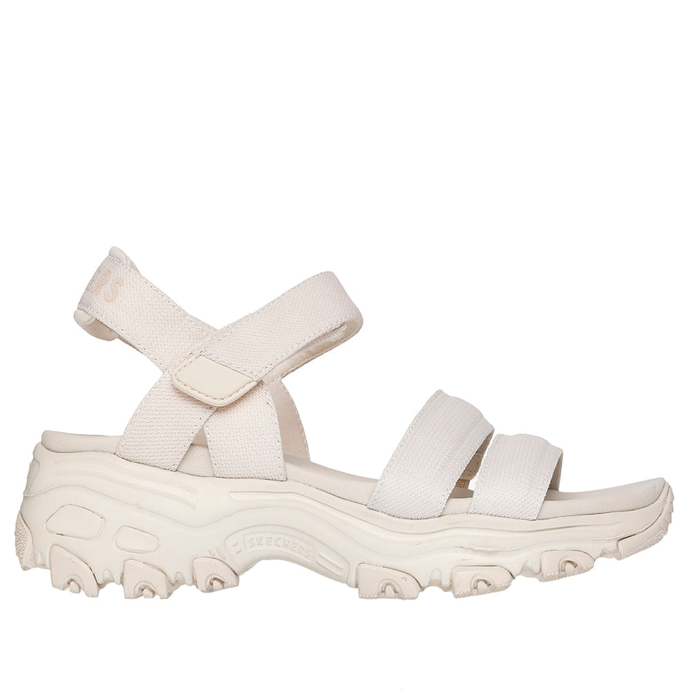 SANDALIAS SKECHERS MUJER 119854NAT D'LITES