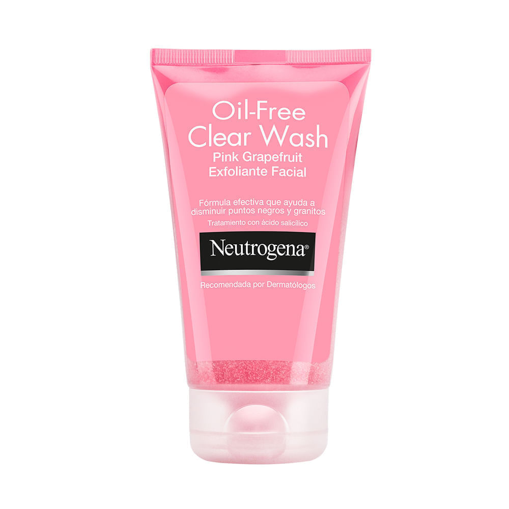 Oil Free Clear Wash Exfoliante Facial - Neutrogena