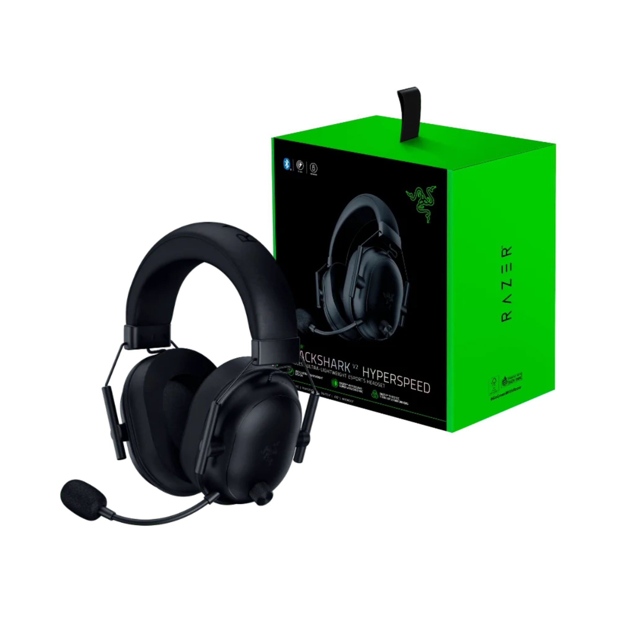 Audífonos Gamer Razer Blackshark V2 Inalámbricos Negro