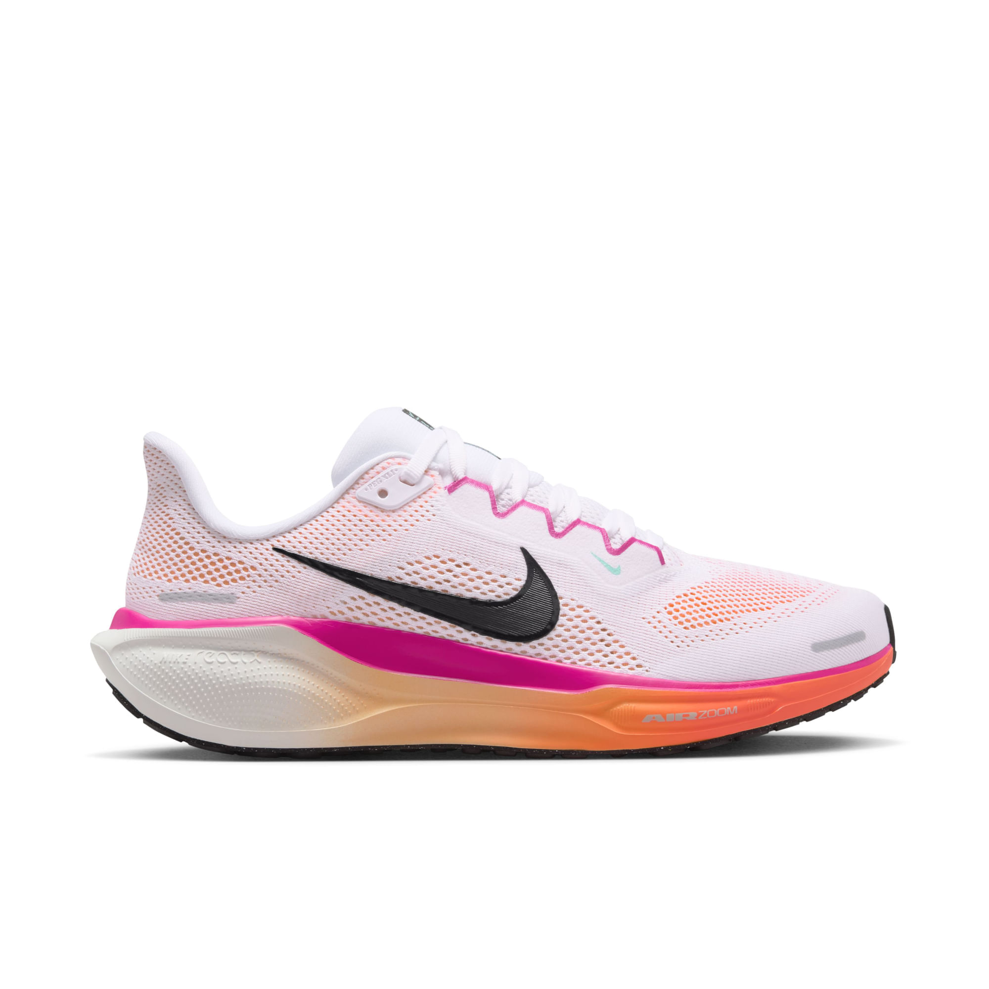 Nike W Air Zoom Pegasus 41 Tenis blanco de mujer para correr