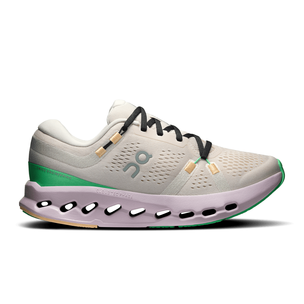 On Cloudsurfer 2 Tenis gris de mujer para correr