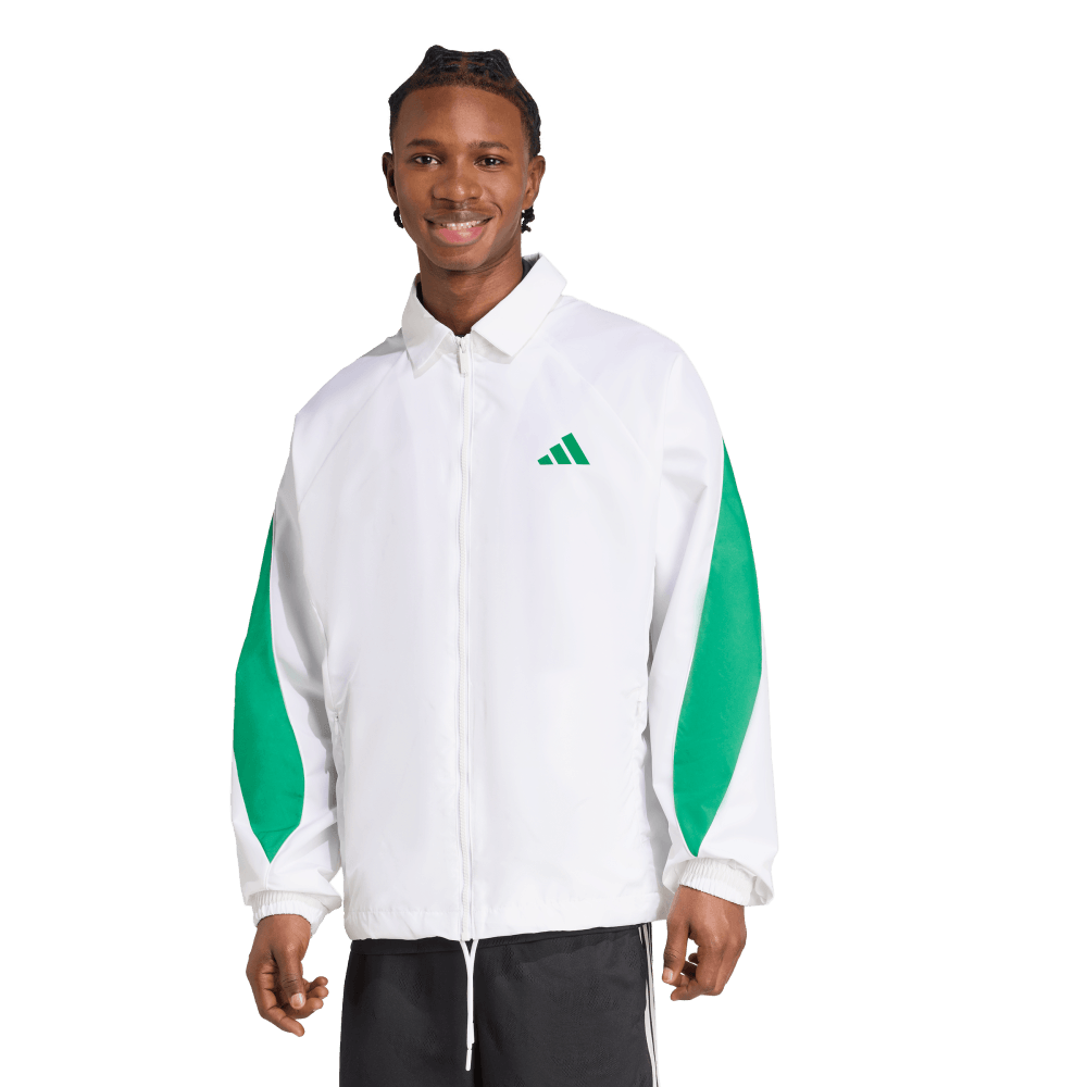 Adidas Chaqueta Deportiva Stadium blanco de hombre lifestyle