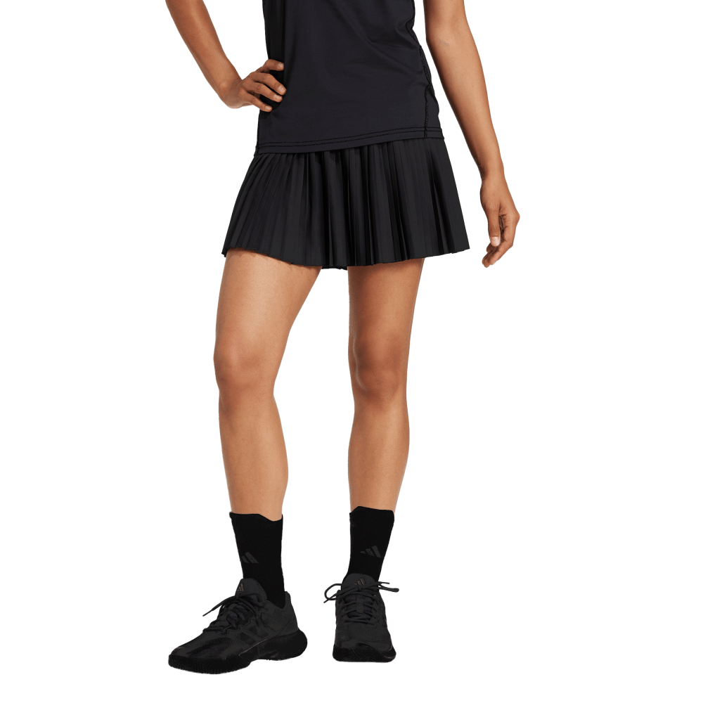 Adidas Falda Club Plisada negro de mujer para tenis